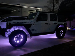 Oracle LED Illuminated Wheel Rings - White