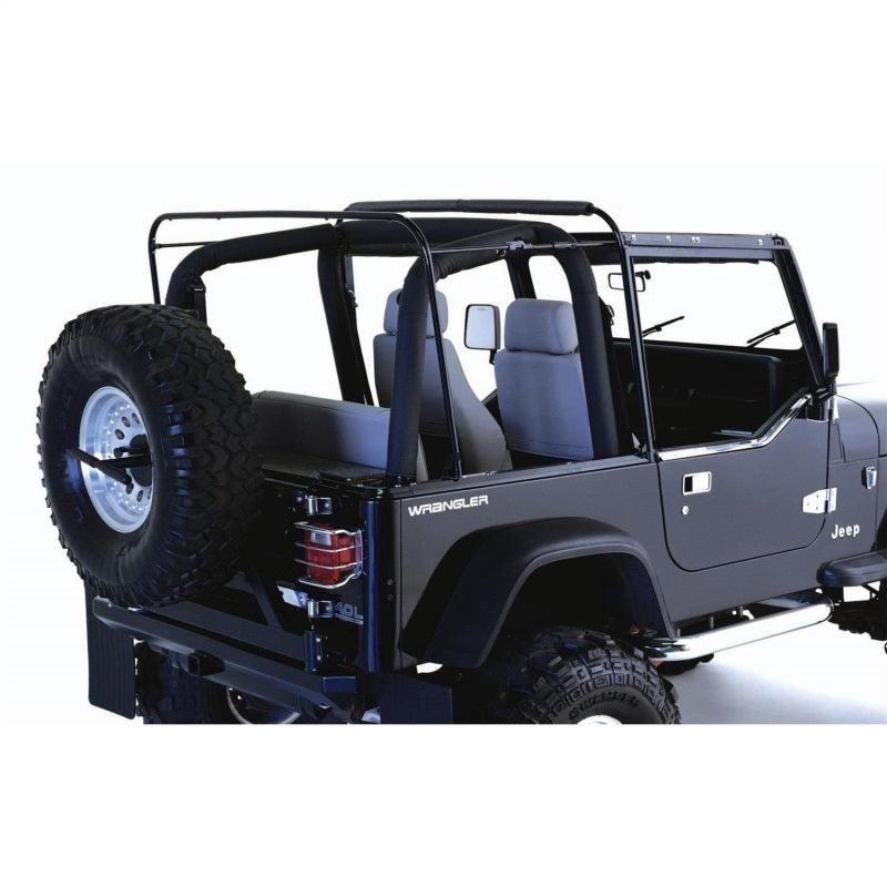 Rampage 1987-1995 Jeep Wrangler(YJ) Soft Top Hardware - Black – Suma  Performance