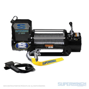 Superwinch 8500 LBS 12V DC 5/16in x 95ft Steel Rope LP8500 Winch