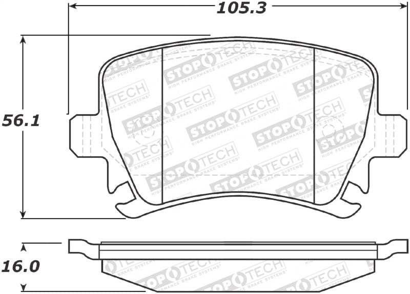 StopTech Street Brake Pads