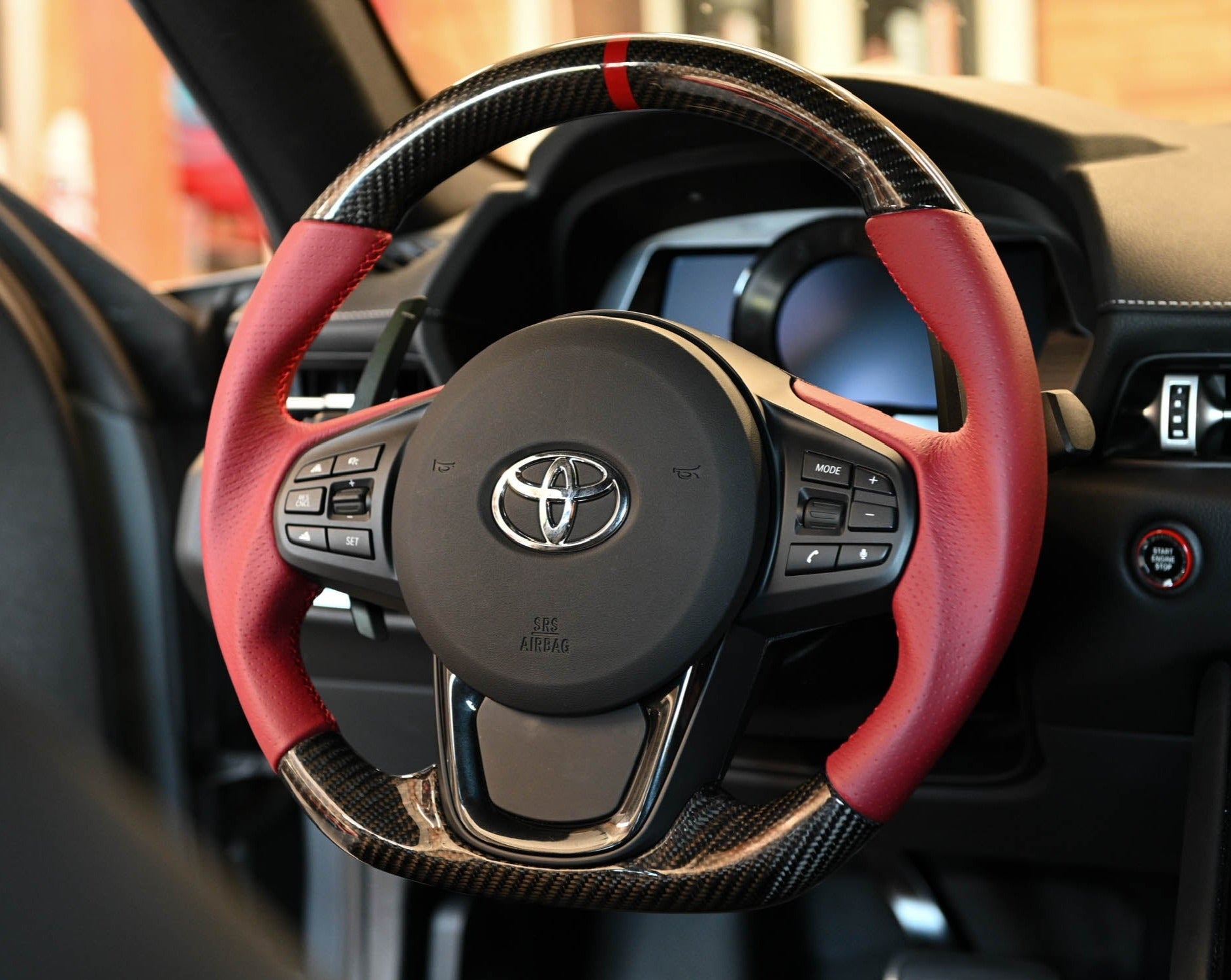 SUMA Carbon Fiber Steering Wheel | Supra 2020+ – Suma Performance