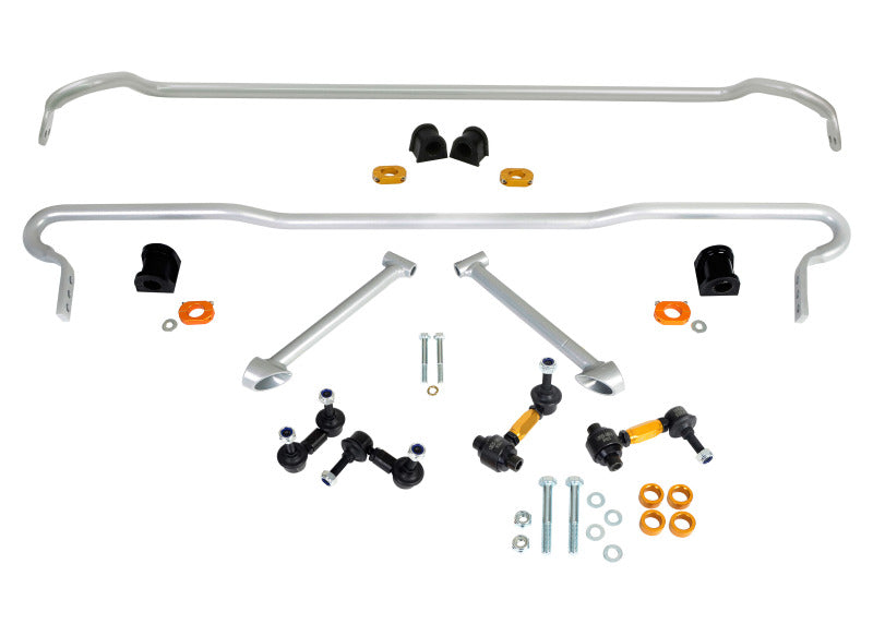 Whiteline 08-10 Subaru WRX Front And Rear Sway Bar Kit 22mm