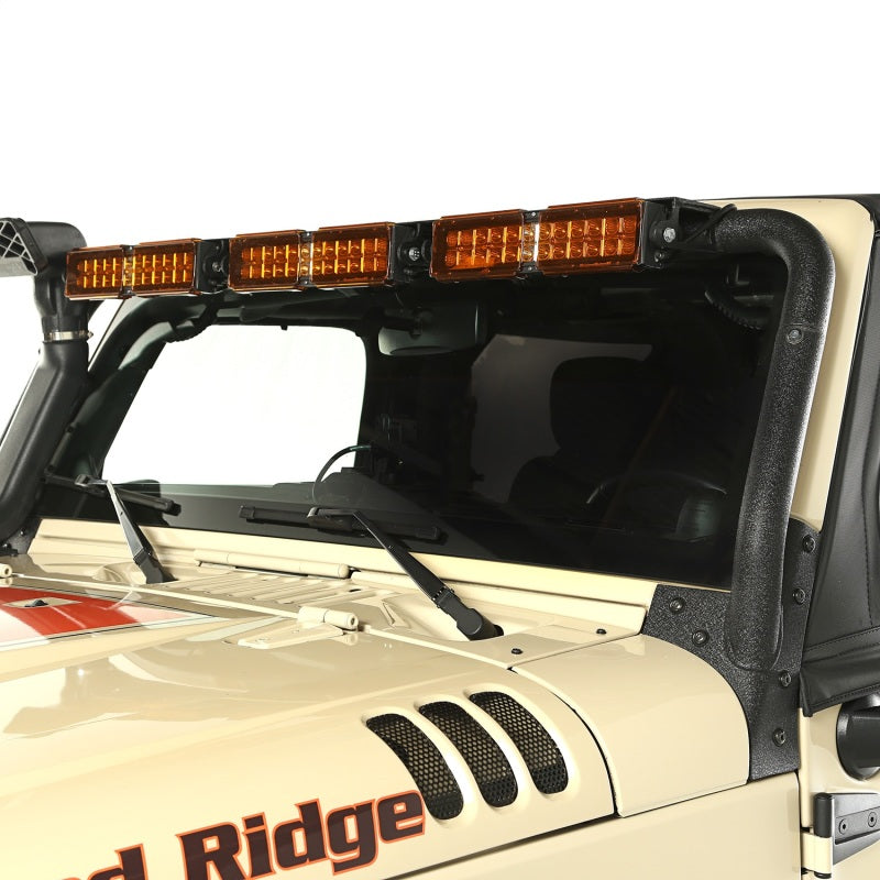 Rugged Ridge 07 18 Jeep Wrangler JK Windshield LED Light Bar