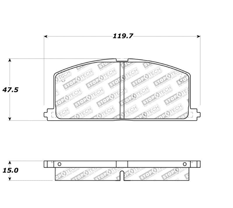 StopTech Street Touring Brake Pads